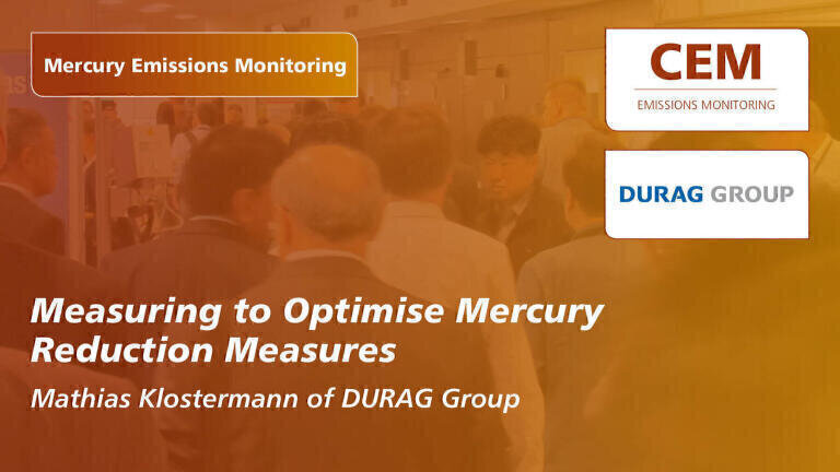 Measuring to Optimise Mercury Reduction Measures